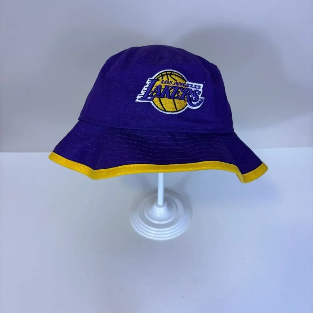 New Era Youth‎ LA Lakers Basketball Purple Bucket Hat
